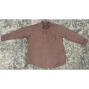 BKE‎ Button Down Shirt Men Large Plaid Pockets L/S (2-9)